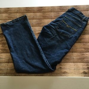 Cruel Girl blue slim straight leg jeans in size 9